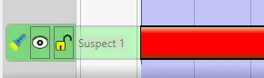 An annotation named Suspect 1 on the annotation timeline.