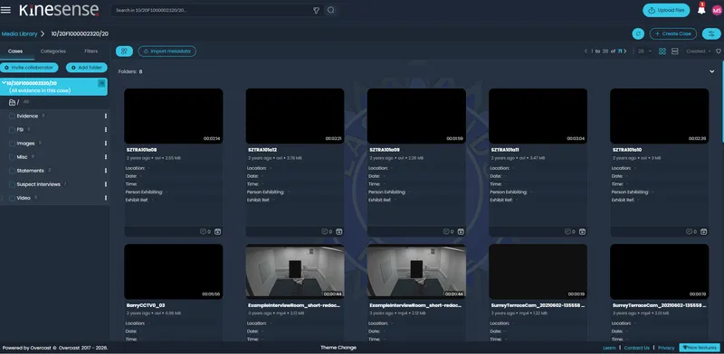A snapshot of DEAM Solution from Kinesense